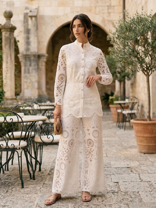 Crystal White Co-Ord