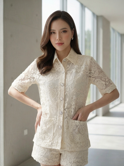 Ivory Charm Co-ord