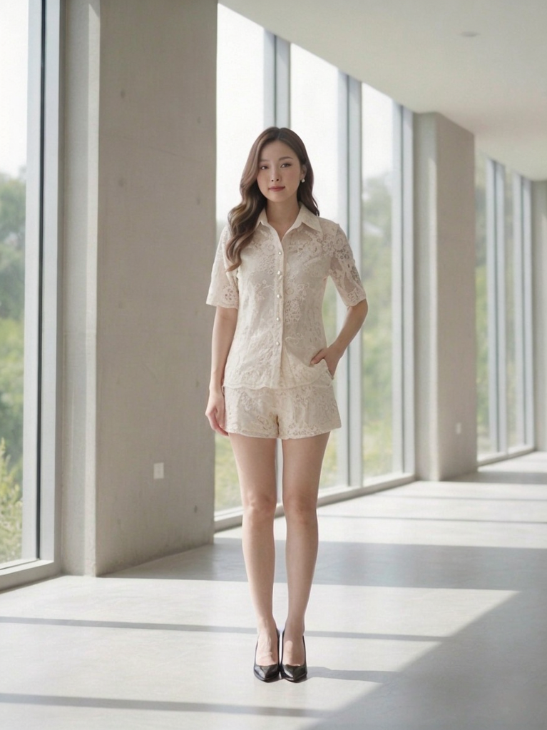 Ivory Charm Co-ord