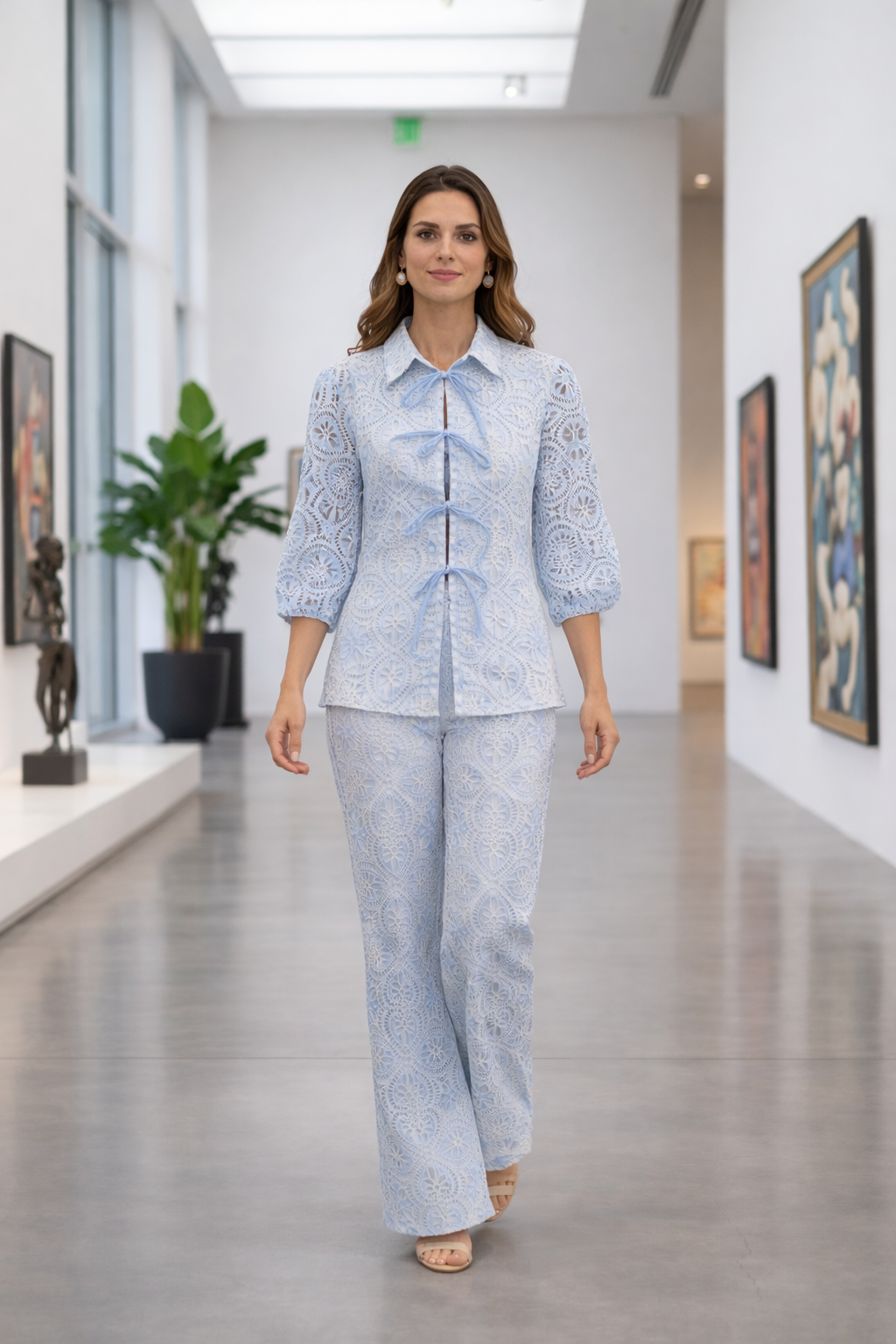 Blue Elegance Co-Ord