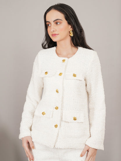 Coco Snow Tweed