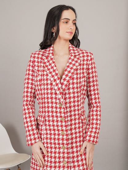 Coco Noir Tweed Dress