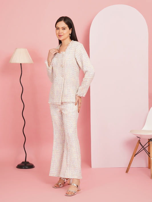 Blush And Bold Tweed