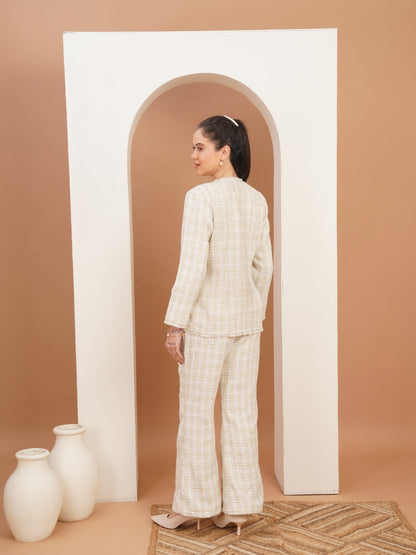 Duchess Ivory Square-Neck Set