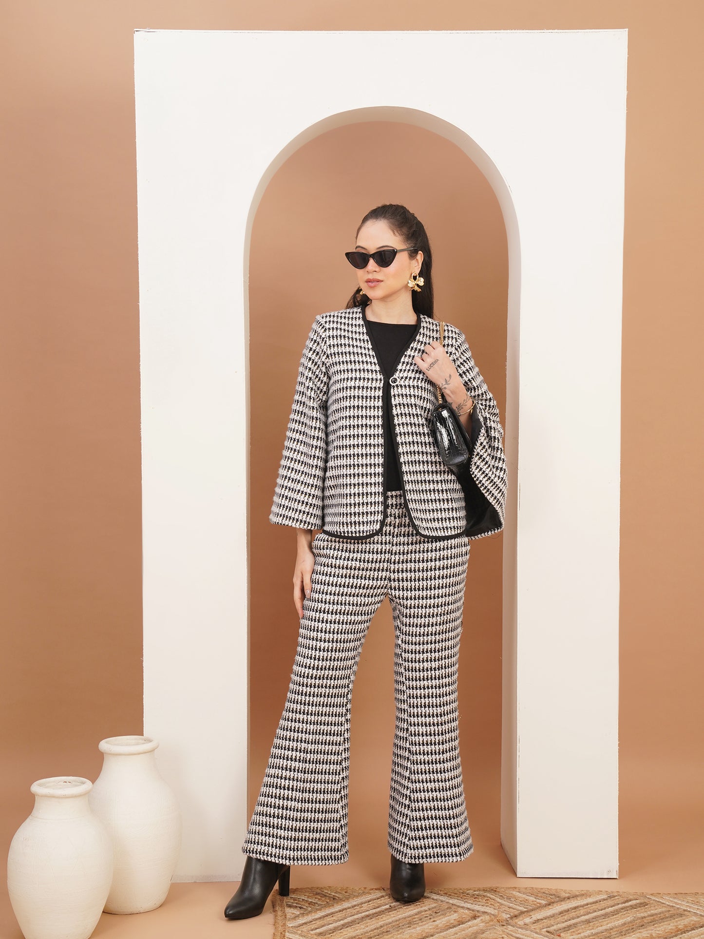 Parisian Chic Tweed Ensemble