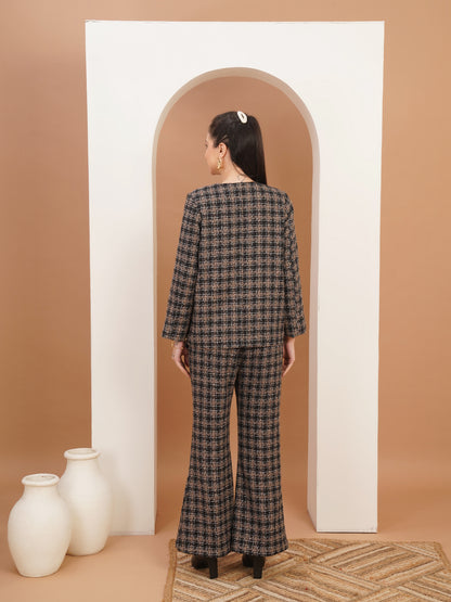 Tartan Prestige Flared Suit
