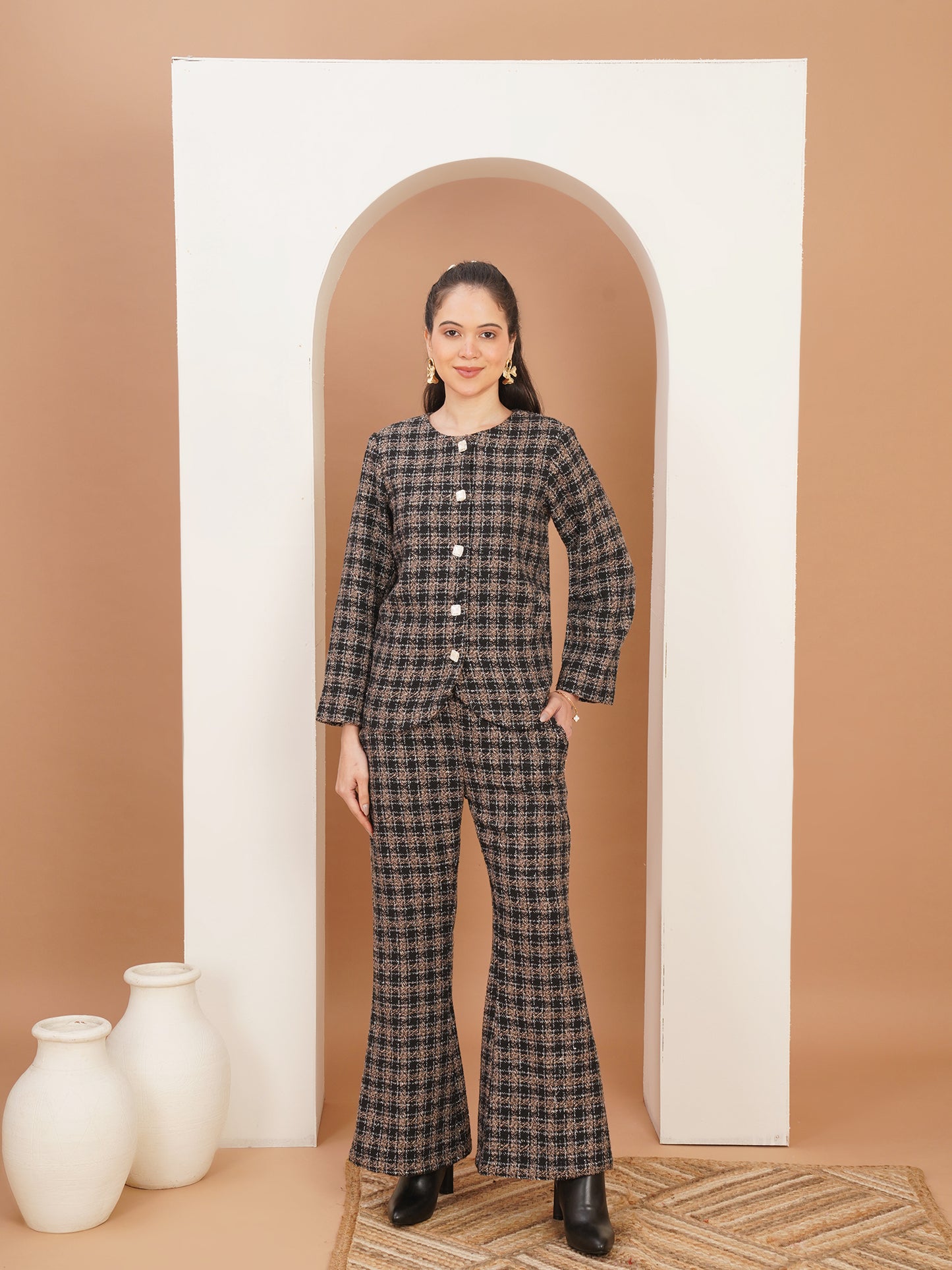 Tartan Prestige Flared Suit