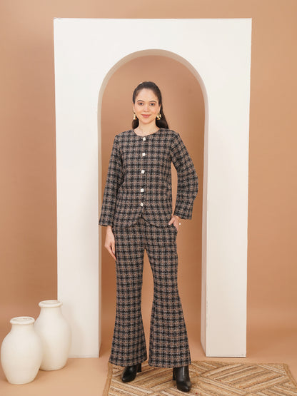 Tartan Prestige Flared Suit