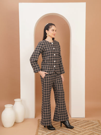 Tartan Prestige Flared Suit