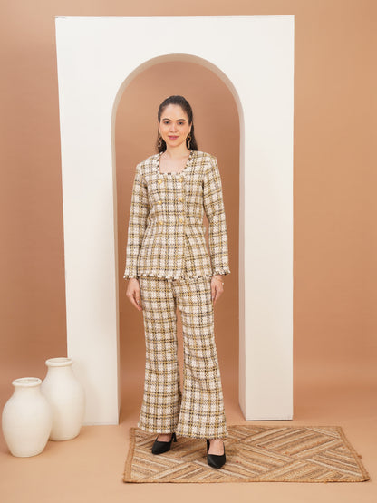 Gilded Check Tweed Ensemble