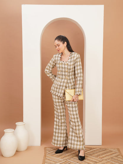 Gilded Check Tweed Ensemble