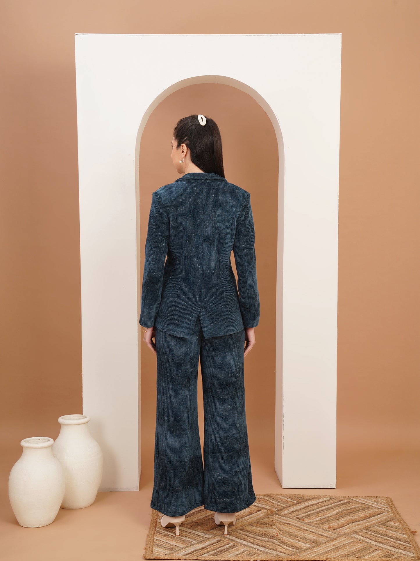 Sapphire Teal Corduroy Suit