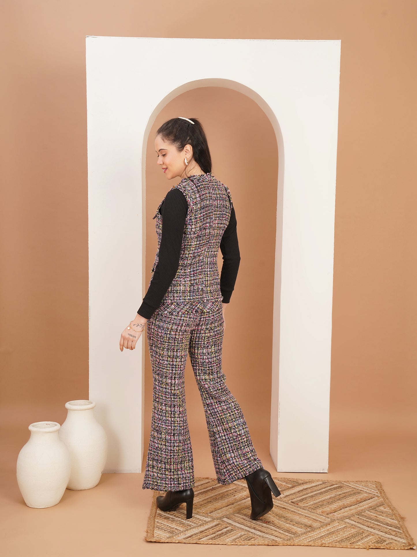 Slate heritage vest set