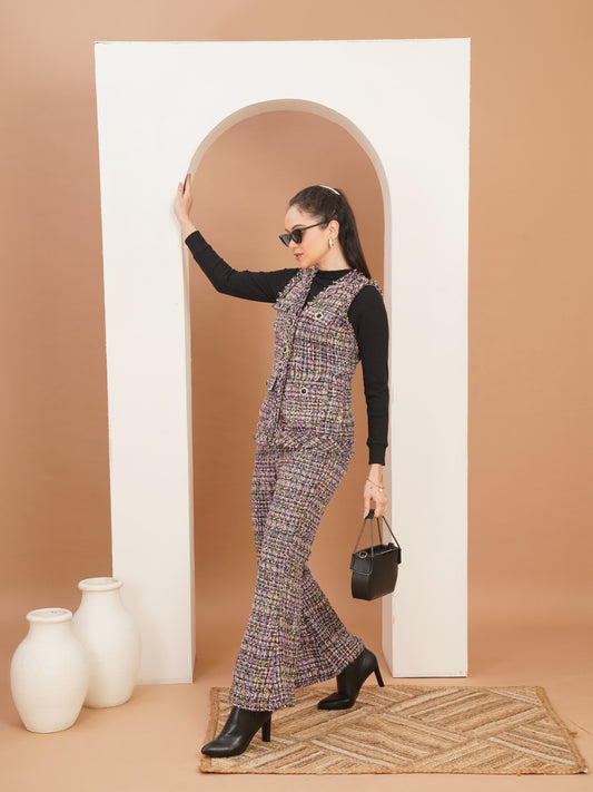 Slate heritage vest set