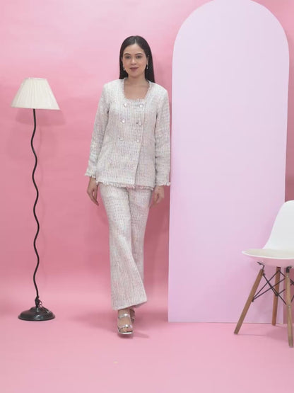 Blush And Bold Tweed