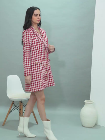 Coco Noir Tweed Dress