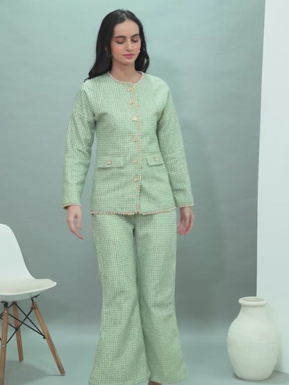 Willow Green Tweed